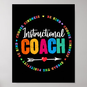 Instruktionerad coach Crew Back to school Matching Poster