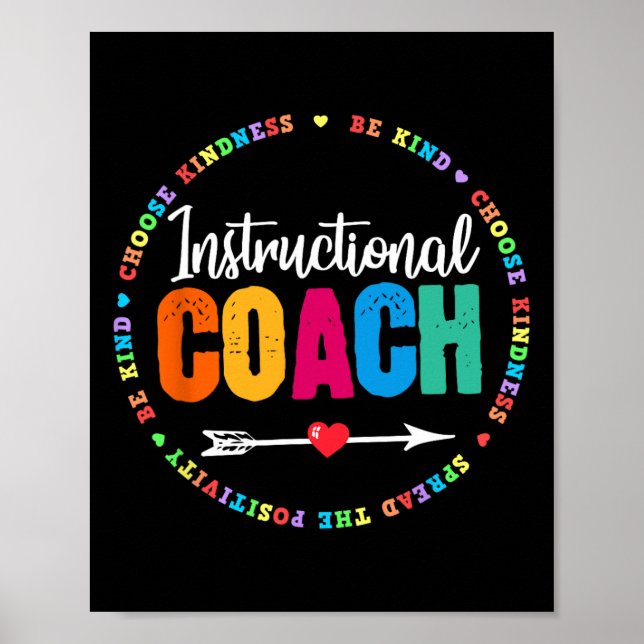 Instruktionerad coach Crew Back to school Matching Poster (Framsidan)