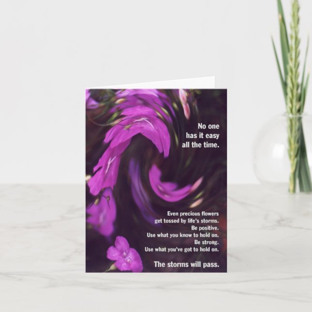 Instruktionsblommor, anteckningskort 1 (Framsida)