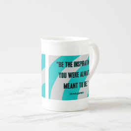 Instruktionsbone China Mugg Benporslin Mugg