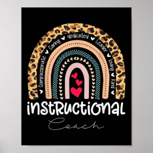 Instruktionscoach Crew Matchande Tillbaka Till Sko Poster