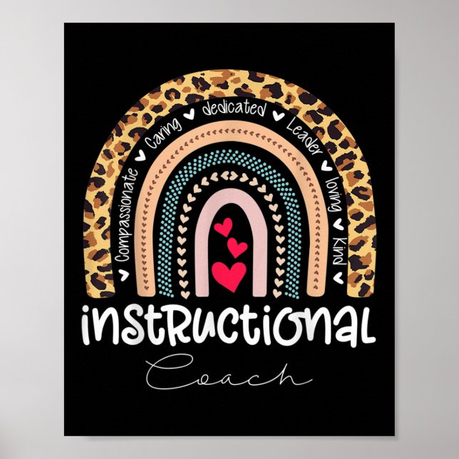 Instruktionscoach Crew Matchande Tillbaka Till Sko Poster (Framsidan)