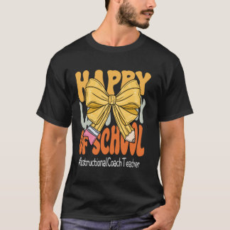 Instruktionscoach Lärare Sista Skoldagen Coq T Shirt