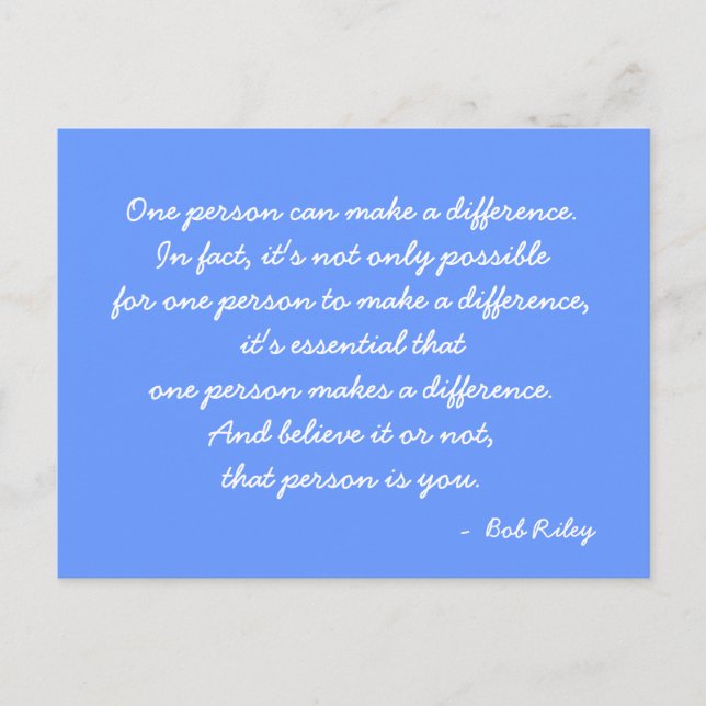 Instruktionskortsoffert Vykort (Framsida)