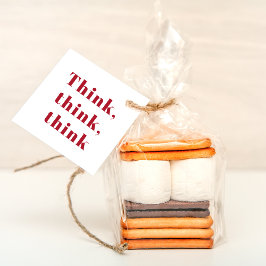 Instruktionsoffert för positiv Tänka Tänka  Tänka Gåvor Etiketter