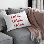 Instruktionsoffert för positiv Tänka Tänka  Tänka Lumbarkudde<br><div class="desc">Instruktionsoffert för positiv Tänka Tänka  Tänka</div>