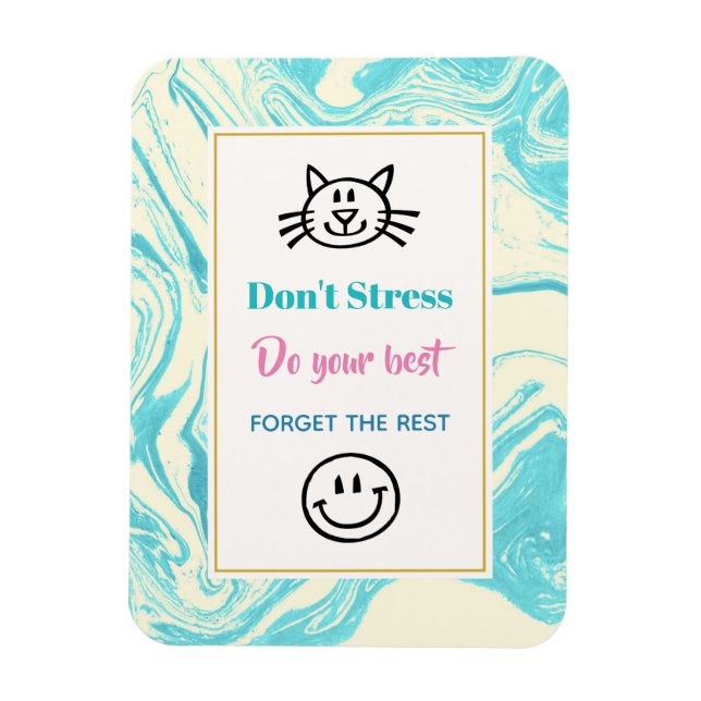 Instruktionsoffert Stressa inte Magnet (Vertikal)