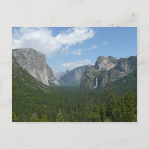 Instruktionspunkt i Yosemite nationalpark Vykort