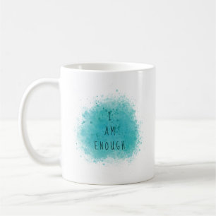 Instruktiv att jag är tillräckligt enkel bekräftel kaffemugg