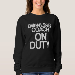 Instruktör 5 i Bowling Coach Player Team T Shirt