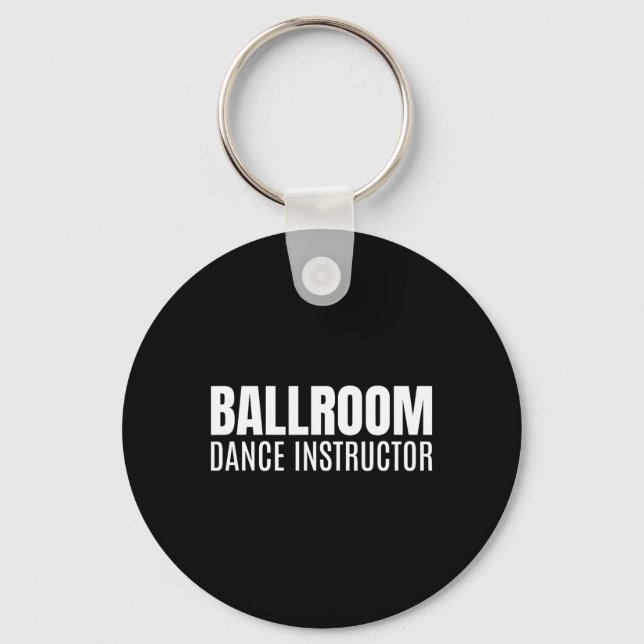 Instruktör för ballroom-doance nyckelring (Framsida)