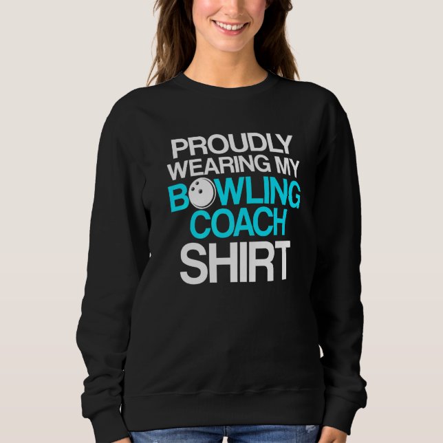 Instruktör för Bowling Coach Player Team 22 T Shirt (Framsida)