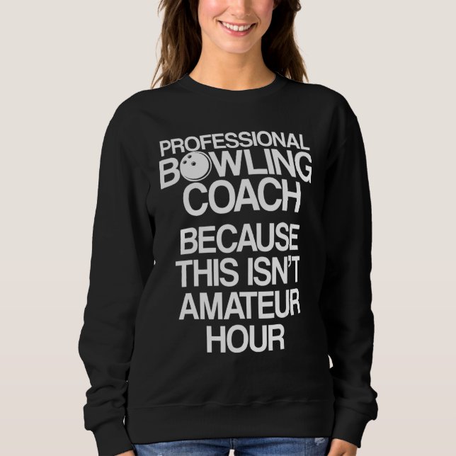 Instruktör för Bowling Coach Player Team 24 T Shirt (Framsida)
