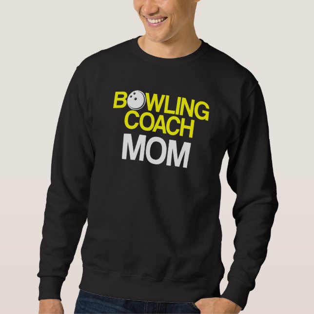 Instruktör för Bowling Coach Player Team 2 Lång Ärmad Tröja (Framsida)