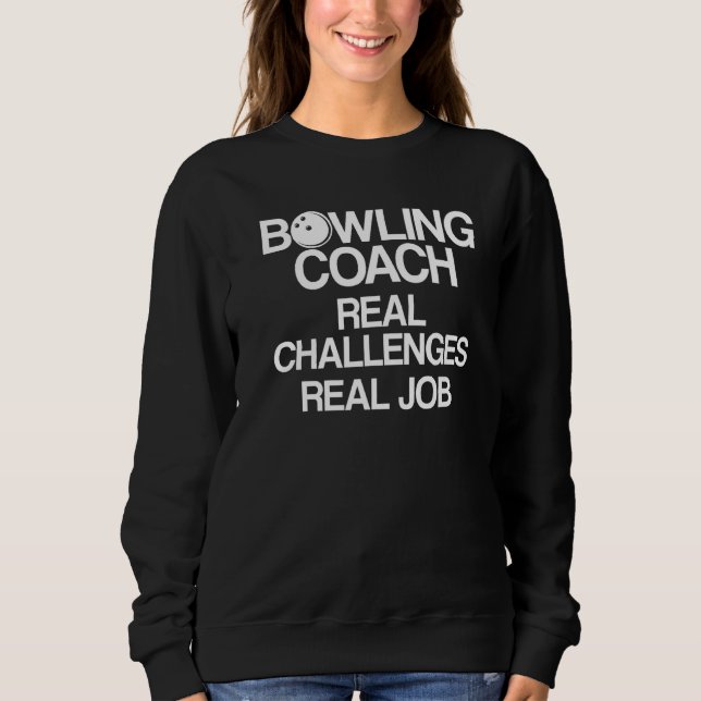 Instruktör för Bowling Coach Player Team 4 T Shirt (Framsida)