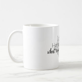 Instruktör för hemutbildning kaffemugg