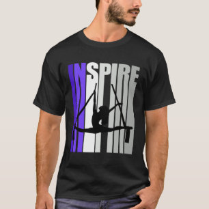 Instruktör för Luft Yoga-tea för inspirationsmotiv T Shirt