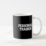 Instruktör för tränare för personlig träning och t kaffemugg<br><div class="desc">Ytgym för tränare för personlig träning och träning</div>