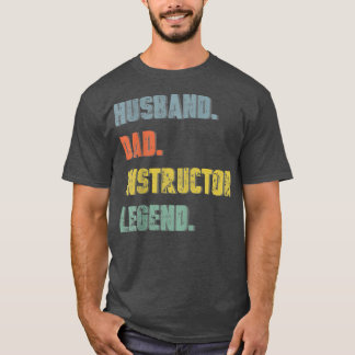 Instruktör manar Make Pappa Legend Vintage Far" T Shirt