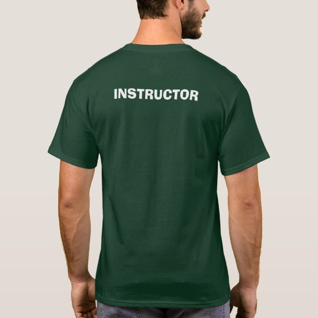 INSTRUKTOR T SHIRT (Baksida)