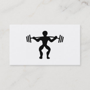Instruktör/Weightlifter Visitkort