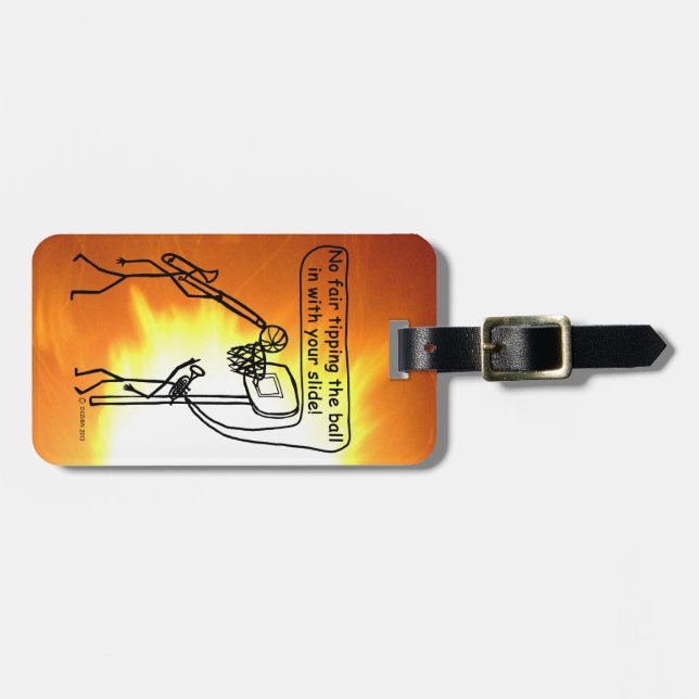 Instrument Basketball Bagagebricka (Horisontell Framsida)