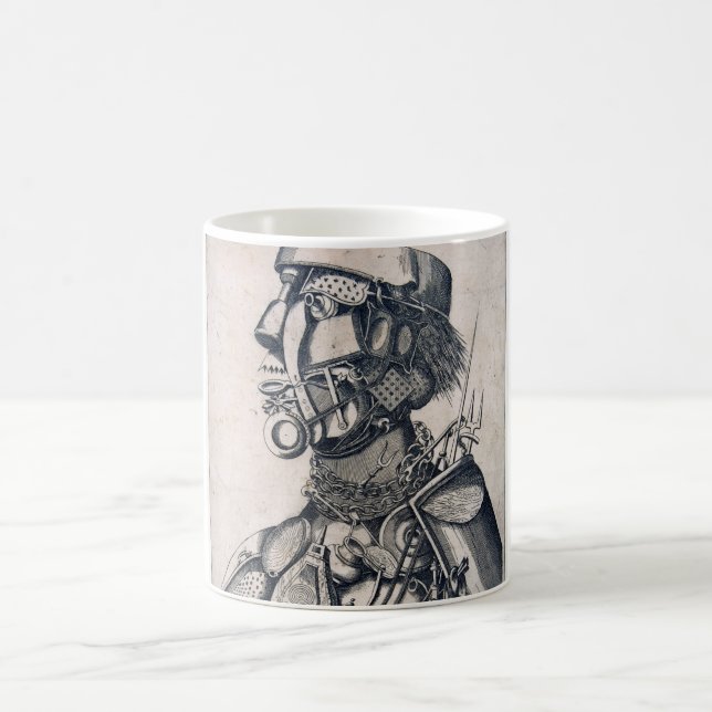 Instrument för humant stöd, Arcimboldo Kaffemugg (Center)