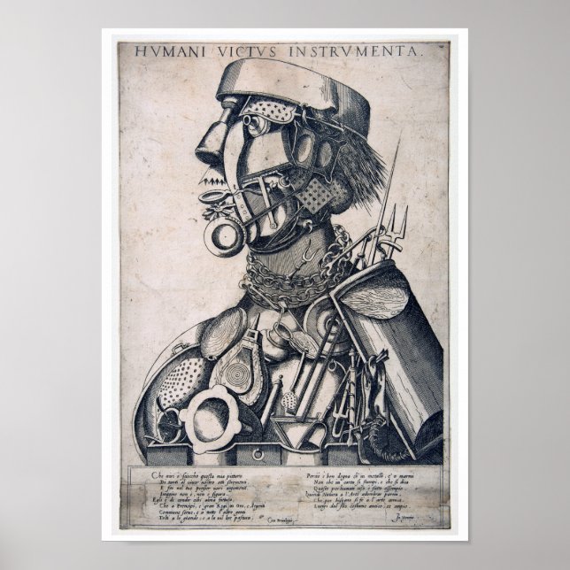 Instrument för humant stöd, Arcimboldo Poster (Framsidan)