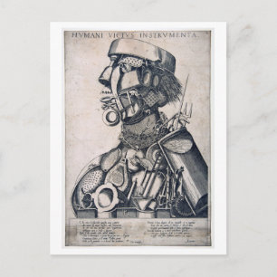 Instrument för humant stöd, Arcimboldo Vykort