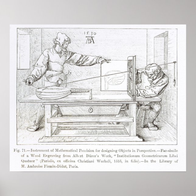 Instrument för matematisk precision poster (Framsidan)
