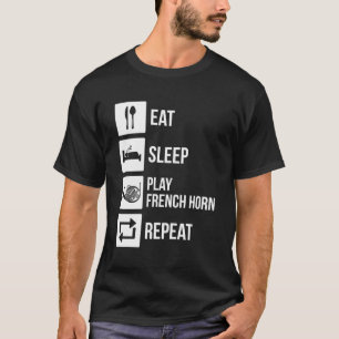 Instrument Fransk Horn T Shirt