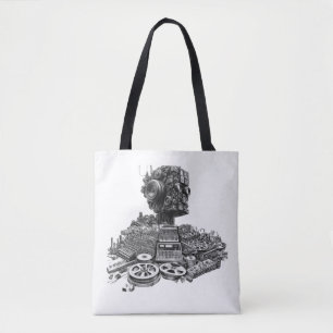 Instrumental Droid Tote Tygkasse