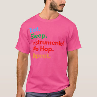 Instrumental Hip hop-uppvärmning i viloläge för Hi T Shirt