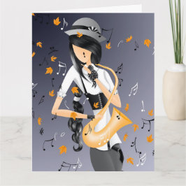 Instrumentella naturljud Greeting Card Kort