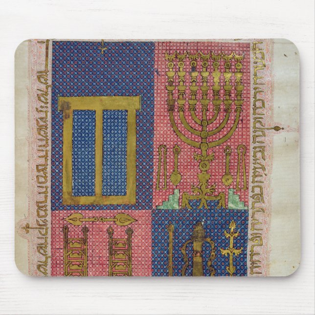 Instrumenterar av tempelet musmatta (Framsidan)