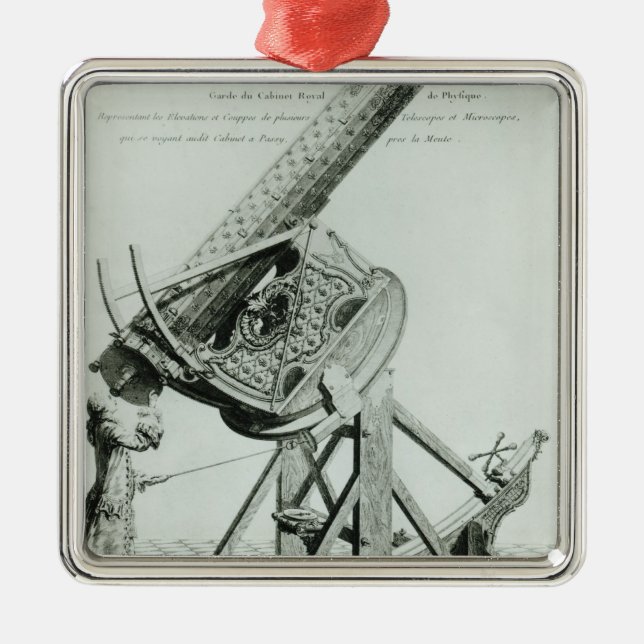 Instrumenterar d'optique vid Dom Noel Julgransprydnad Metall (Framsidan)