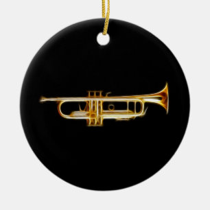 Instrumenterar musikalen för julgransprydnad keramik