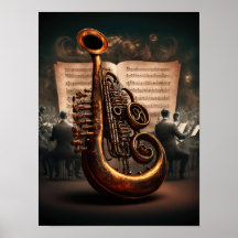 Instrumento musical de bronce