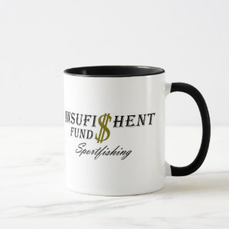 Insufishent betalar logotypen mugg