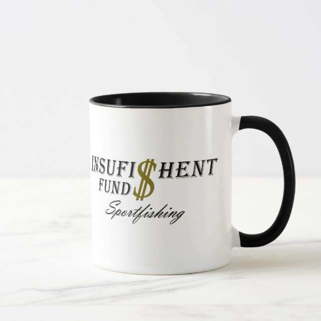 Insufishent betalar logotypen mugg (Höger)