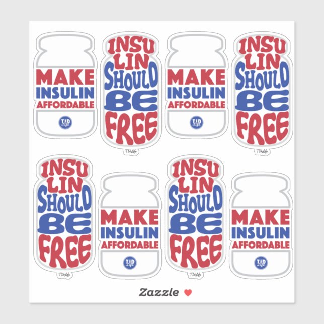 Insulin Sticker Pack Klistermärken (Ark)
