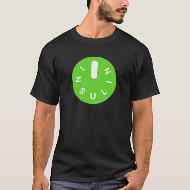 Insulindriven med insulin t shirt (Framsida)