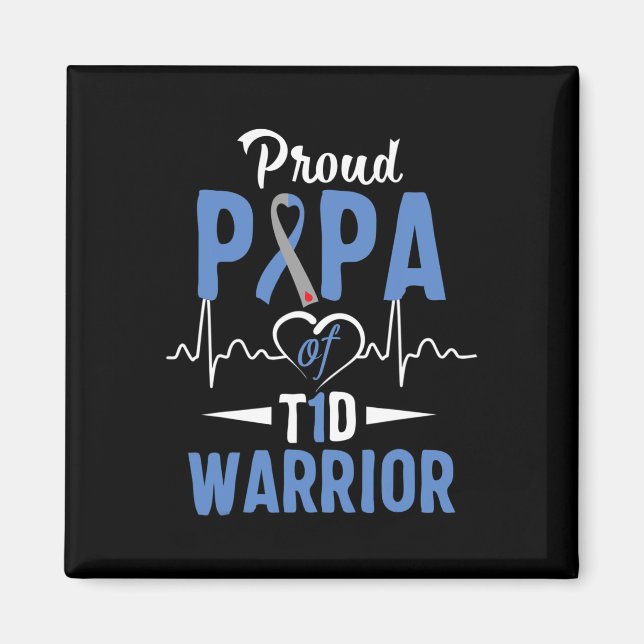 Insulinets typ 1- Pappa- diabetes - diabetes Magnet (Framsidan)