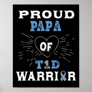 Insulinets typ 1- Pappa- diabetes - diabetes Poster