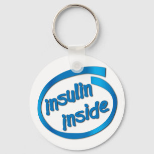 Insulininsida Nyckelring