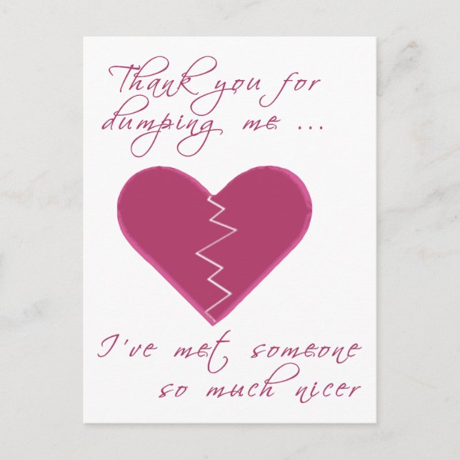 Insulting Valentine Helg Vykort (Framsida)