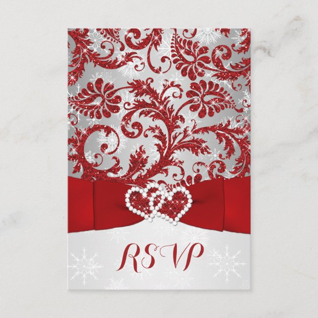 Insvepta i Kärlek Gått med Hearts Bröllop OSA - Rö (Framsida)