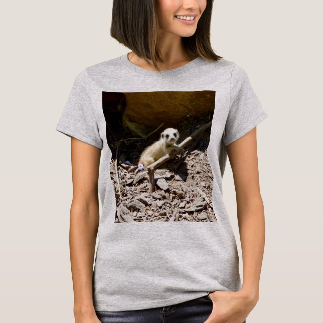 Insy Winsy Baby Meerkat T Shirt (Framsida)