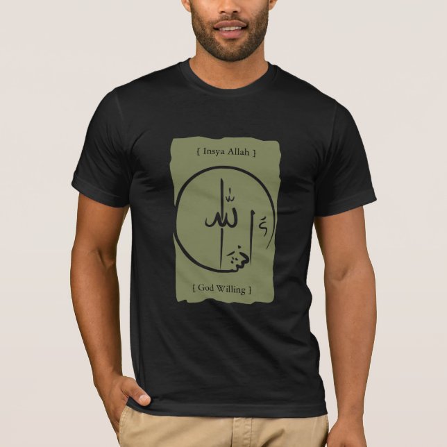 Insya Allah T-shirt (Framsida)