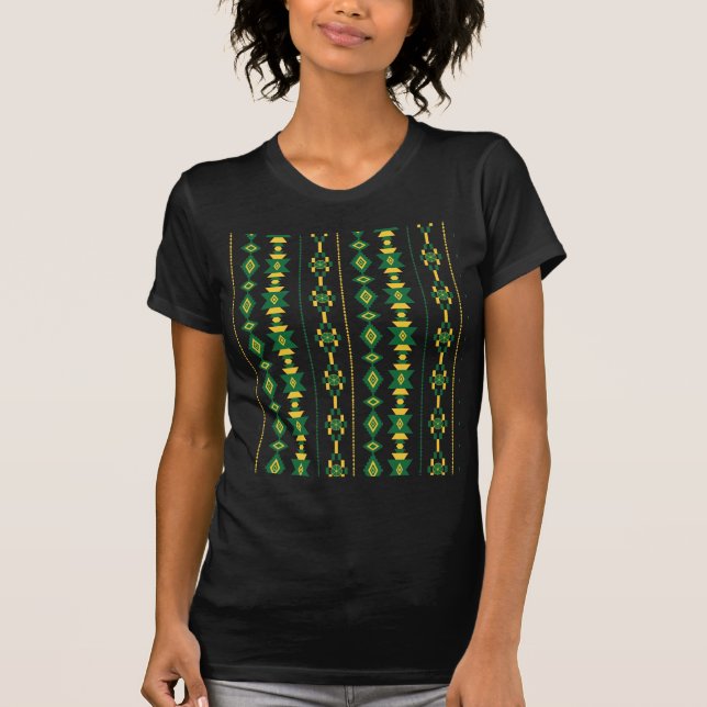 Insyn i grönt och Guld T Shirt (Framsida)